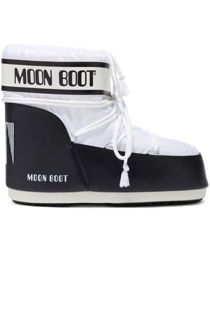 Icon Low White Nylon Boots MOON BOOT | 80D1409340.A001